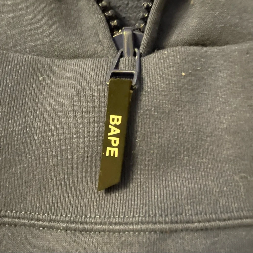 BAPE Color Camo Giant shark Loose Fit Full Zip Hoodie Mens. - Picture 9 of 10